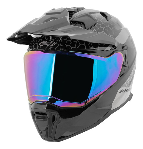 Casco Integral Joe Rocket Rkt 400 Series Ballistic Gris