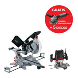 Ingleteadora Skil 3311 1800w + Fresadora Skil 1831jc 1100w +