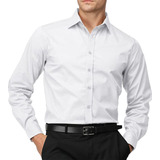 Camisa Lisa Varios Colores Slim Fit Entallada