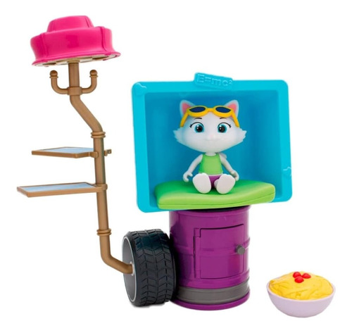 44 Gatos - Playset Clubhouse Com Boneca Milady 