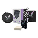 Copa Menstrual Baroo + Vaso Estérilizador + Bolsa De Tela Color Negro Talla Small