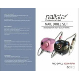 Nailstar® Torno Uña Manicure 30000rpm Para Acrílica Y Gel
