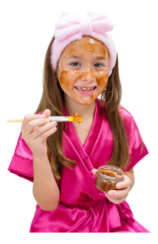 Kit Skin Care Kids E Teens Bora Brilhar Spa Masc/ Choco Glow