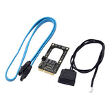 Tarjeta Convertidora A Sata, Adaptador Mini Sata A Sata De 7