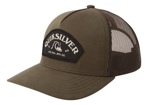 Gorra Quiksilver Modelo Tweacks And Valleys Verde Importada