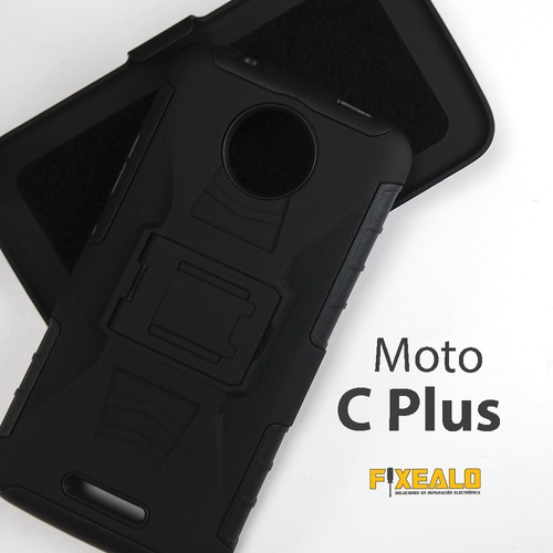 Funda Case U/rudo Compatible C/motorola Con Clip Protector