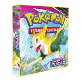 Álbum Pasta Fichário Pokemon Golpe Fusão Reforçado Capa Dura