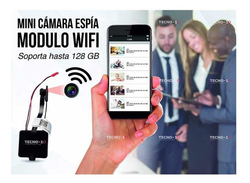 Mini Camara Espia Wifi Inalambrica Flexor Batería Recargable