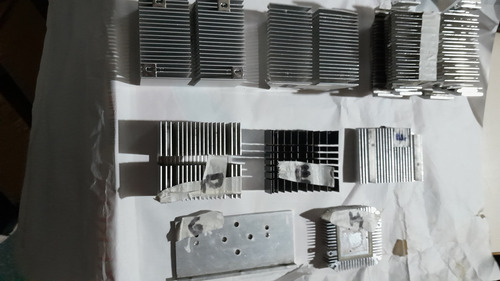 Disipadores De Aluminio De Calor-lote (9)8cmx8cmx6cm Y Otros