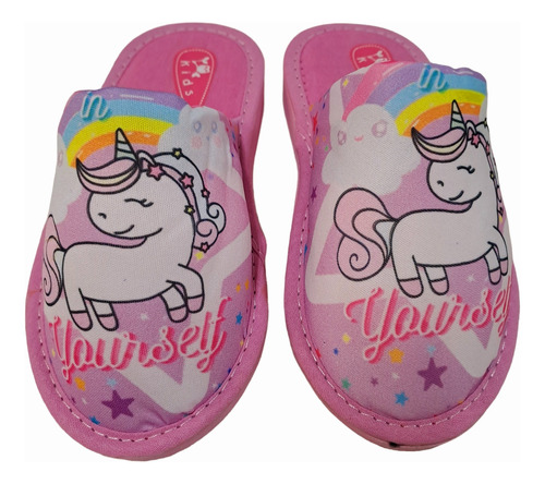 Pantuflas Infantiles Animadas Algodon De Chicos Varon Y Nena