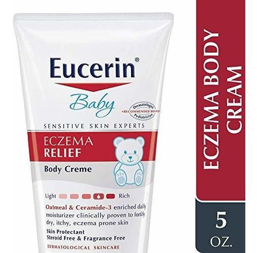 Eucerin Baby Eczema Relief Body Cream - Steroid & Fragr