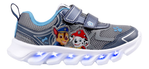 Zapatillas Con Luces Paw Patrol Footy Multiluces Mundomanias