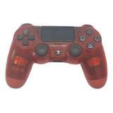 Controle Dualshock 4 Ps4 Crystal Red Original Sony Oferta