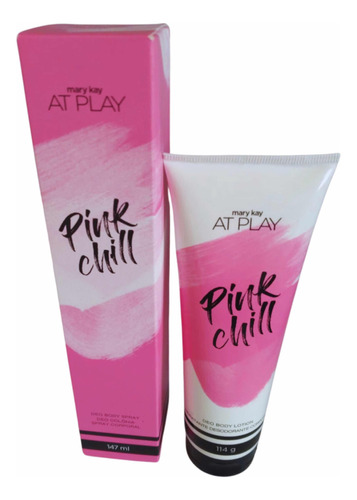 Kit Pink Chill Mary Kay Spray + Creme Corporal Mary Kay