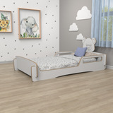 Cama Montessori Osito 1,4 Mts Infantil, Transcición Waldorf