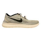 Zapatillas Nike Running Grises Muy Poco Uso Impecables