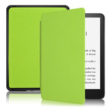 Capa Couro Para Kindle Paperwhite 5/6/7- Dp75sdi Verde Limão