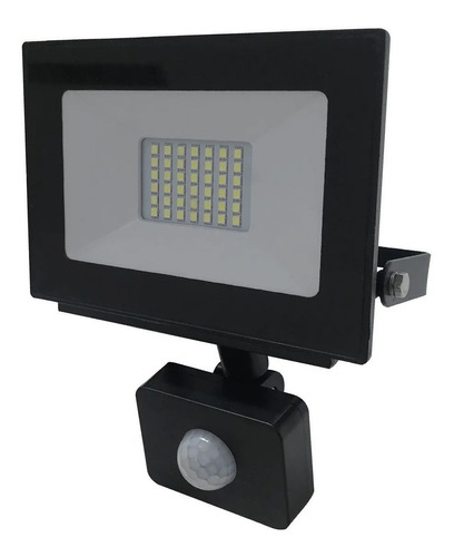 Reflector Con Sensor De Movimiento 30w 2400lm Alic Mapache