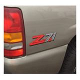 Stickers Z71 Chevrolet Pick Up Para Batea Silverado Sierra