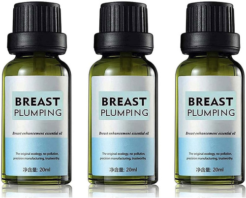 Aceite Esencial Breast Bust Up, Paquete De 3