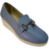 Mocasín Cómodo Y Moderno Para Dama Manet 352-03 Piel