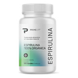 Alga Espirulina Cápsulas Orgánica Primet 100 Cáps Con 500 Mg