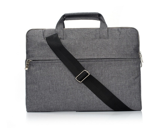 Bolso Funda Impermeable Notebook Macbook 13.3 Y 14 Gris