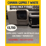 Cámara Gopro Hero7 White Edition, 4k, 12mp, Touch 