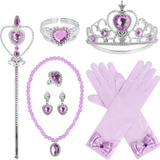Set Accesorios Princesa Sirenita Ariel Para Niñas, Disfraz