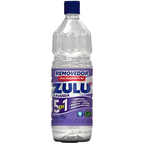 Limpador Perfumado Removedor 5 Em 1 Zulu Multiuso 900ml Nf | MercadoLivre