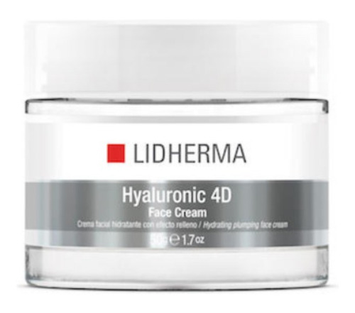 Lidherma Hyaluronic 4d Face Crema Hidratante Efecto Relleno