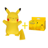 Pikachu Luz De Noche Lámpara Pokemon Portatil + Caja Regalo 