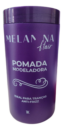 Cera Capilar Modeladora Melanina Hair 1kg