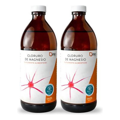 2 Cloruro De Magnesio Qina Ntl 500 Ml Rmflex Sin Sabor | Envío gratis