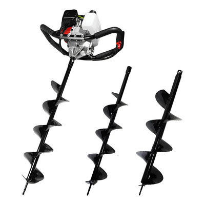 Motoperforadora Ahoyadora 2 hp C\u002F2 Barr 15\u002F20cm Oak Bg-5275 | Meses sin interés
