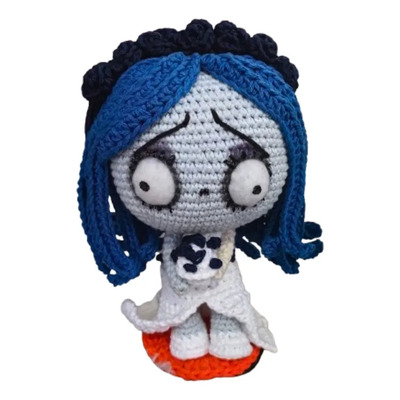 Emily, El Cadaver De La Novia Muñeca Amigurumi | Envío gratis