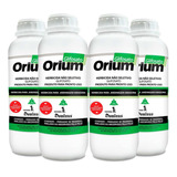 4x Glifosato Orium Herbicida Jardinagem Amador Pronto Uso 1l