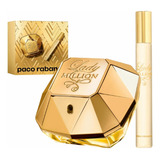 Kit Lady Million Edp 1 Perfume De 50ml + Canetinha De10ml