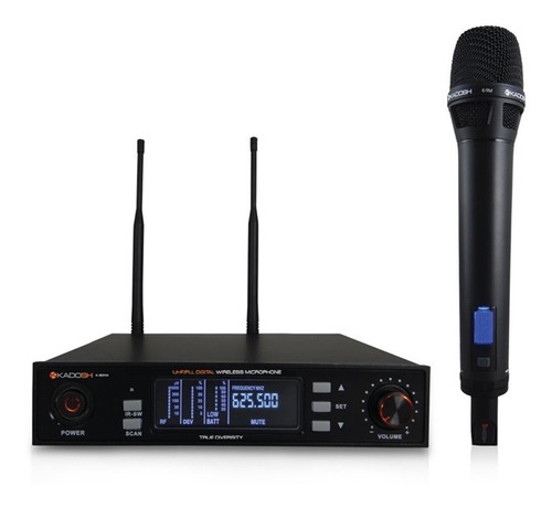 Microfone Kadosh K-901m S/ Fio Profissional Uhf Digital