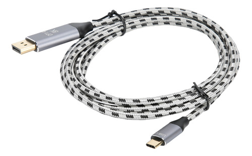 Adaptador De Cable De Vídeo Hd Tipo C A Displayport 8k A 60