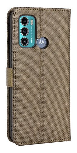 Funda Con Tapa Para Motorola G40 Fusion G60, Estilo Cartera