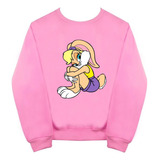 Sudadera Sin Gorro Looney Tunes Lola Personajes Moda Adulto