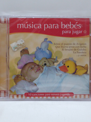 Música Para Bebés Para Jugar Cd Nuevo