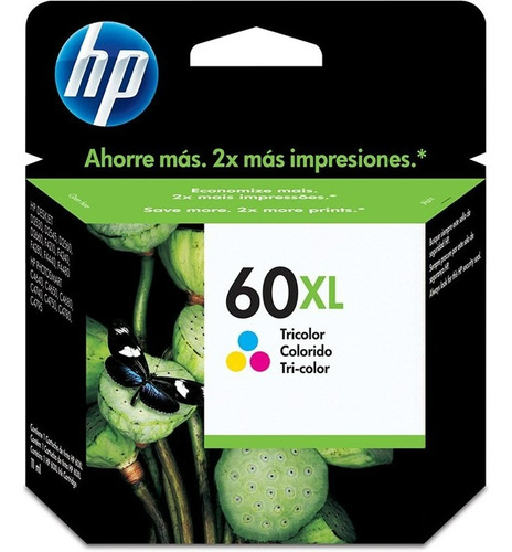  Cartucho Hp 60xl Colorido Para Deskjet  F4224, F4480, D1660