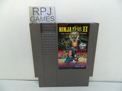 Ninja Gaiden 2 Original Nintendo Nes Nintendinho - Loja Rj