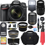 Cámara Dslr Nikon D7200 Incluye Lente 18-140mm Vr Y Lente