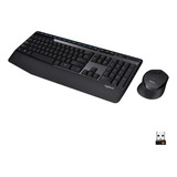 Kit Teclado Y Mouse Inalambrico Logitech Mk345 Color Del Mouse Negro Color Del Teclado Negro