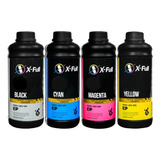 Kit 04 Tinta Compativel Ares P/ Uso Epson/canon/hp/brother