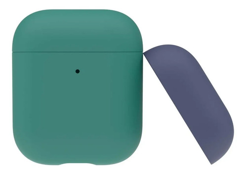 Funda Para Air Pods Dual Cap Silicon Juego De Tapas 360ª
