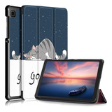 Funda Smart Case Para Samsung Galaxy Tab S6 Lite Gato